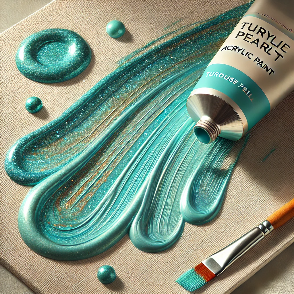 Turquoise Pearl - Acrylic Paint