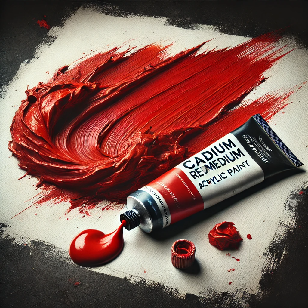 Cadmium Red - Acrylic Paint