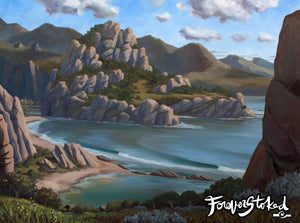 Land of Dacite - 11x14