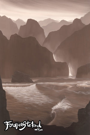 Mountains to Ocean - 11x14