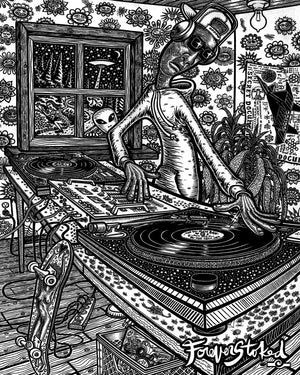 DJ - 11x14