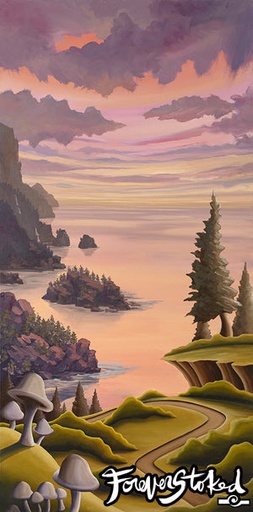 Mushroom Trail - 11x14