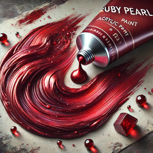 Ruby Pearl - Acrylic Paint