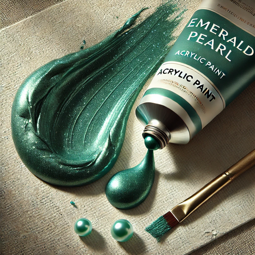 Emerald Pearl - Acrylic Paint