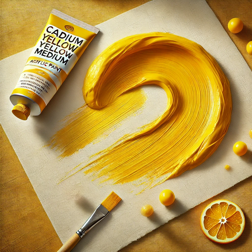 Cadmium Yellow Medium - Acrylic Paint