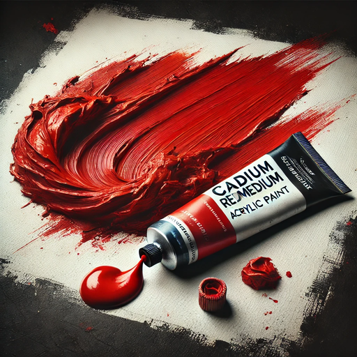Cadmium Red - Acrylic Paint
