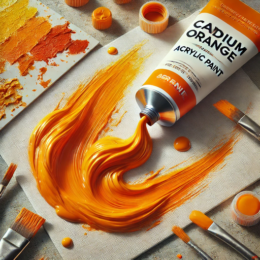Cadmium Orange - Acrylic Paint