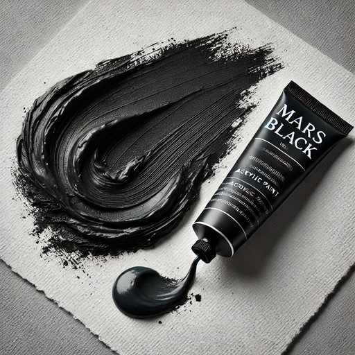 Mars Black - Acrylic Paint
