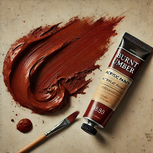 Burnt Umber - Acrylic Paint