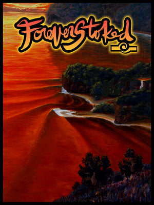 Fiery Sunset - Canvas Patch